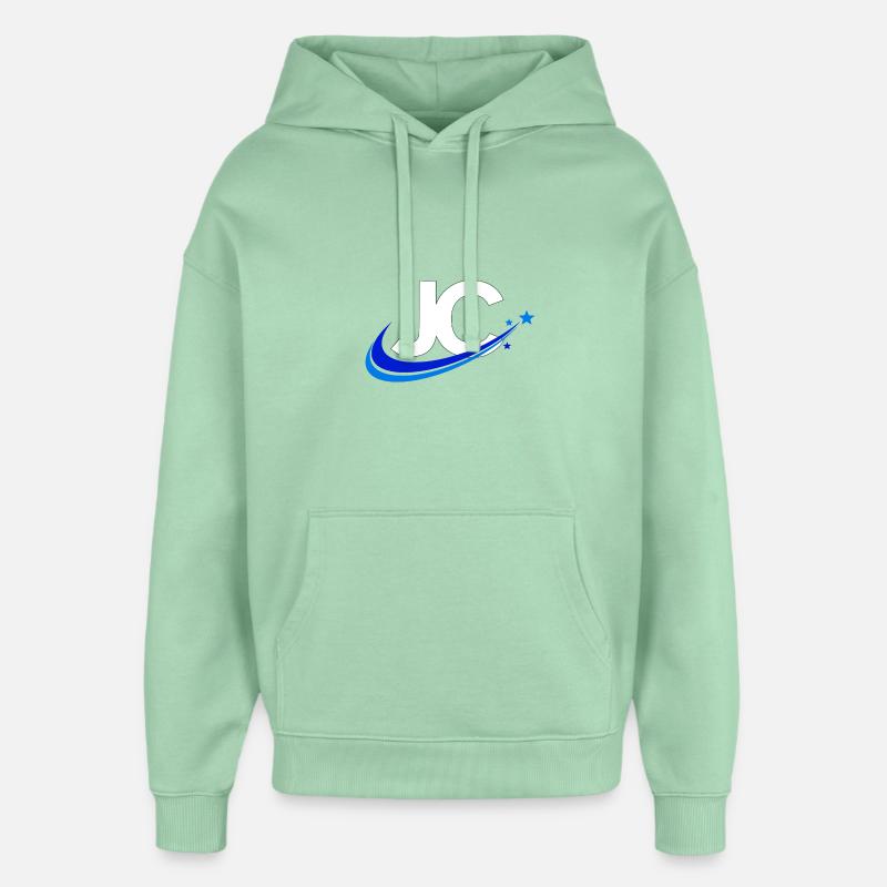 JC - Sweat à capuche unisexe Stanley/Stella Oversized - jade brumeux