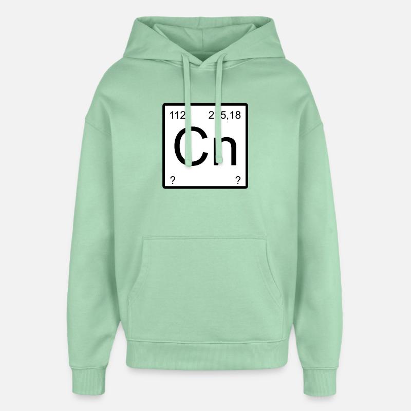 Copernicium Element Block Tee - Oversized Unisex Hoodie von Stanley/Stella - Nebeljade