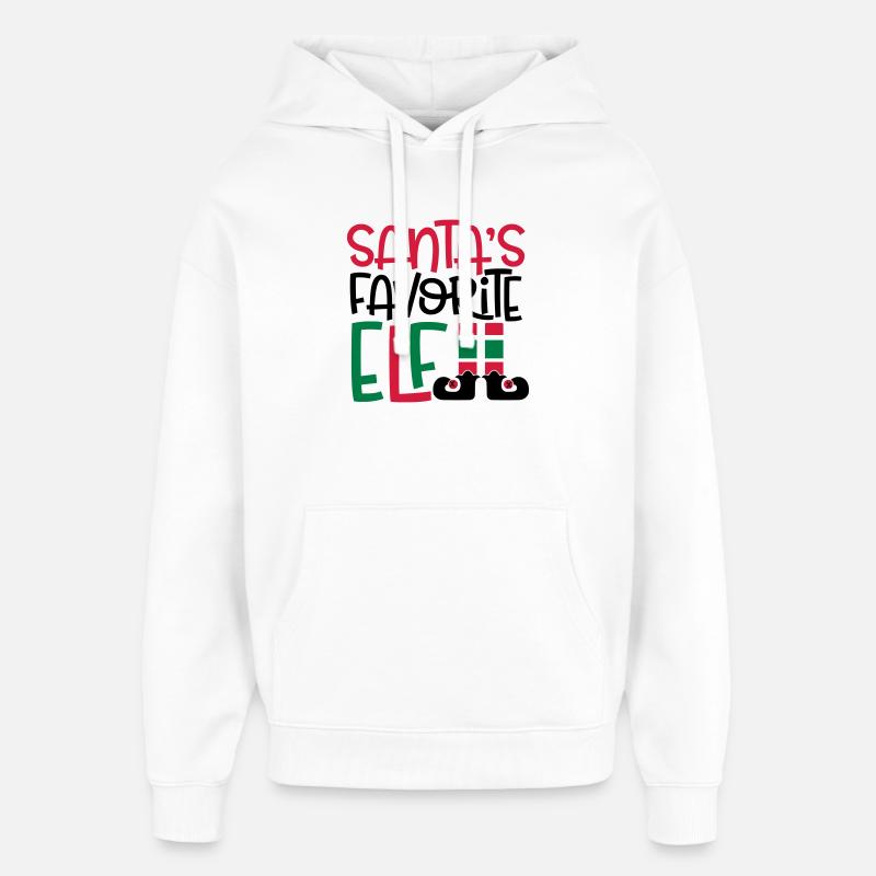elf - Oversized Unisex Hoodie von Stanley/Stella - Weiß