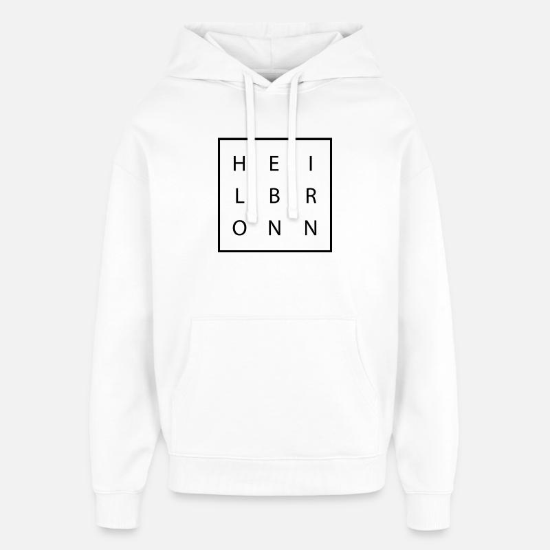 Heilbronn - Sweat à capuche unisexe Stanley/Stella Oversized - blanc