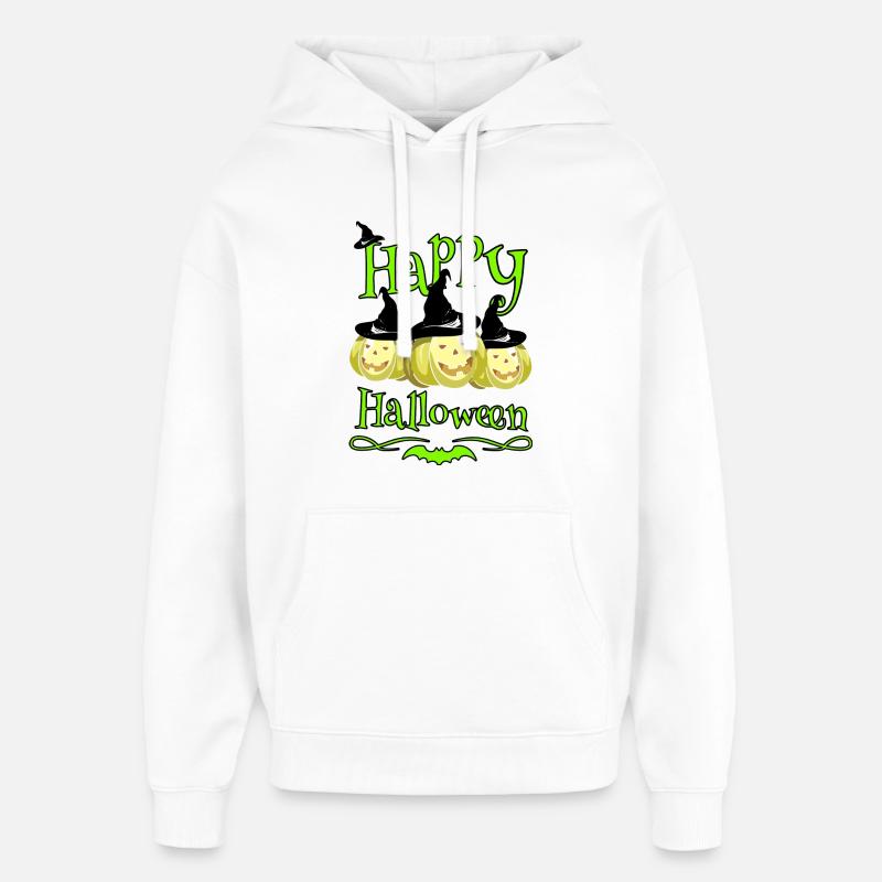 Halloween - Sweat à capuche unisexe Stanley/Stella Oversized - blanc