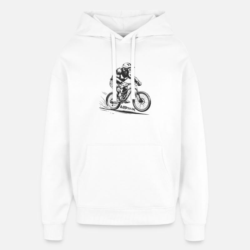 VTT - Sweat à capuche unisexe Stanley/Stella Oversized - blanc