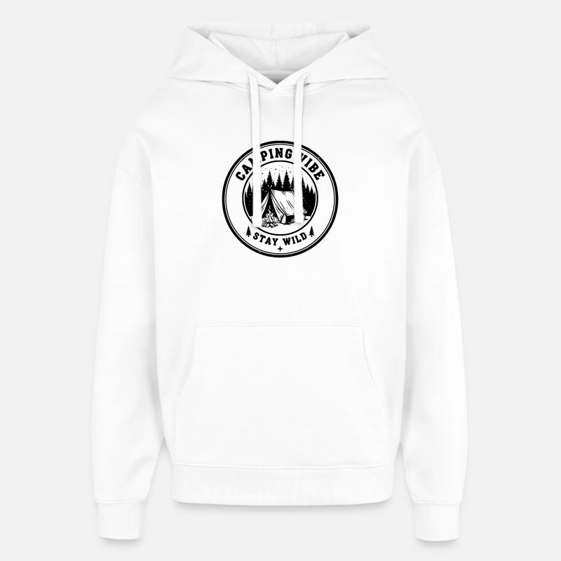 Aventure - Sweat à capuche unisexe Stanley/Stella Oversized - blanc