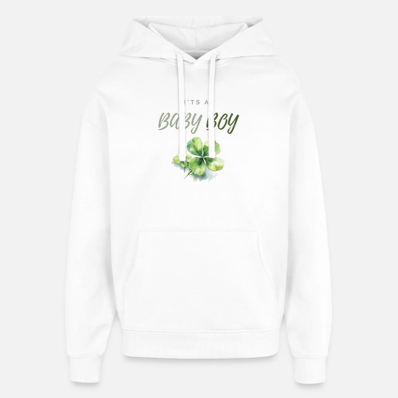 Bébé - Sweat à capuche unisexe Stanley/Stella Oversized - blanc