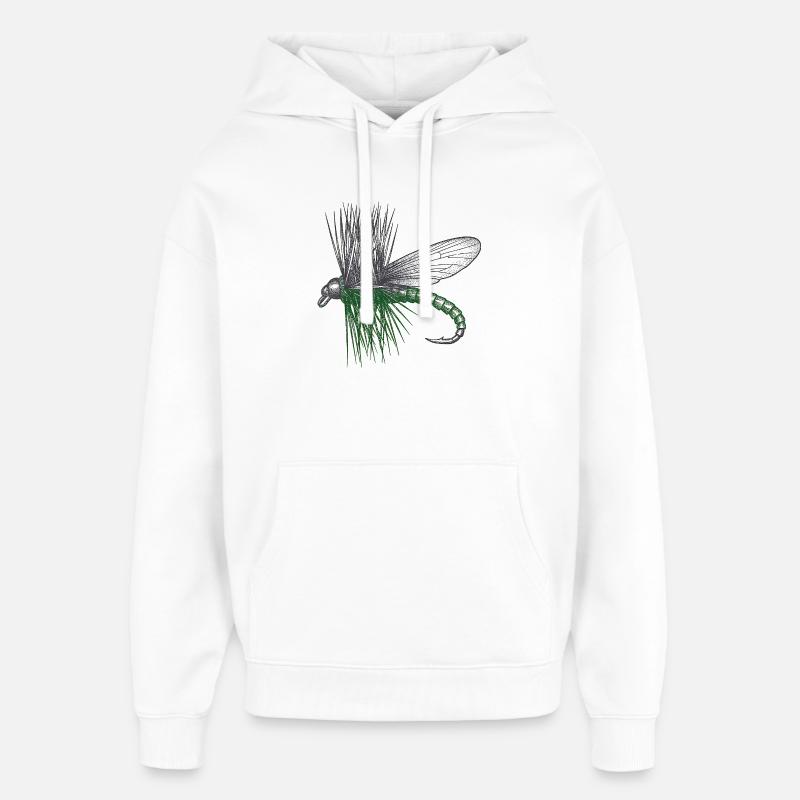 La Mouche du Maître - Sweat à capuche unisexe Stanley/Stella Oversized - blanc