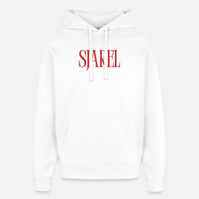 SJAREL. Chemise dialectale - Sweat à capuche unisexe Stanley/Stella Oversized - blanc