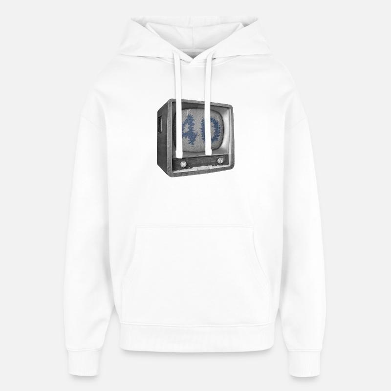 anniversaire de 40 ans - Sweat à capuche unisexe Stanley/Stella Oversized - blanc