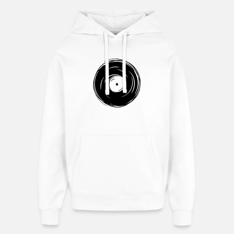 vinyle - Sweat à capuche unisexe Stanley/Stella Oversized - blanc
