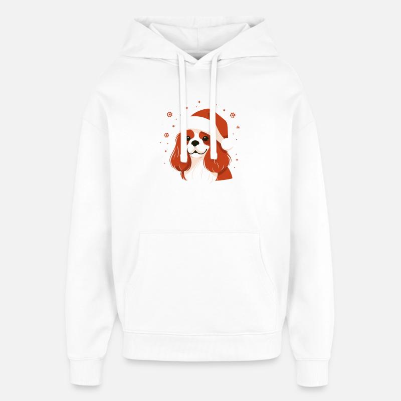 Weihnachtspullover - Niedliches Geschenk - Oversized Unisex Hoodie von Stanley/Stella - Weiß