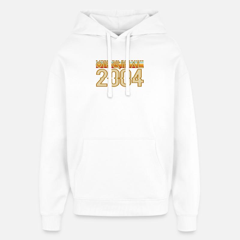 Original 2004 Retro - Sweat à capuche unisexe Stanley/Stella Oversized - blanc
