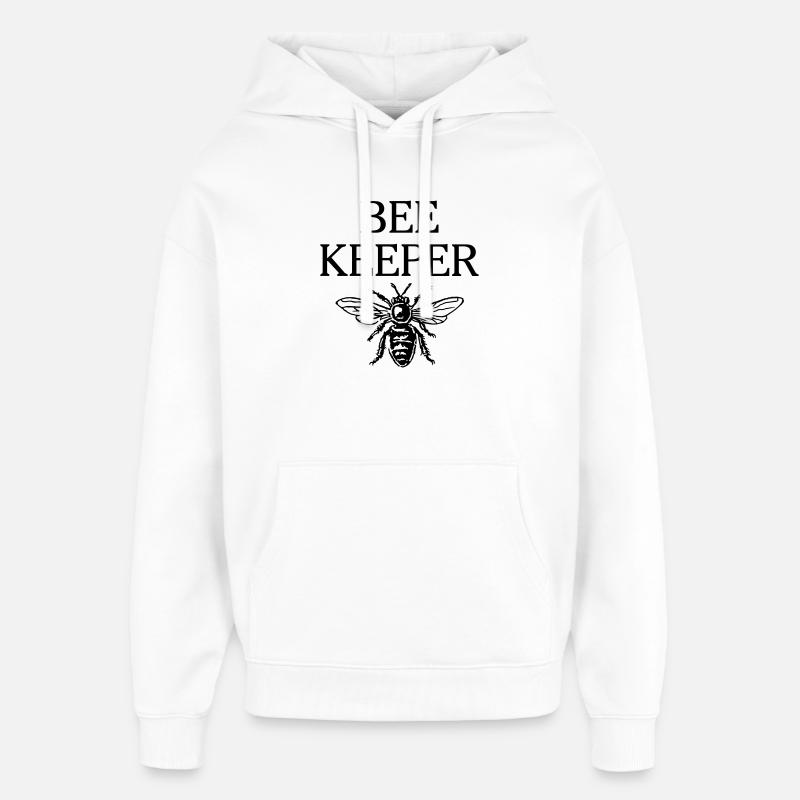 Beekeeper - Sweat à capuche unisexe Stanley/Stella Oversized - blanc
