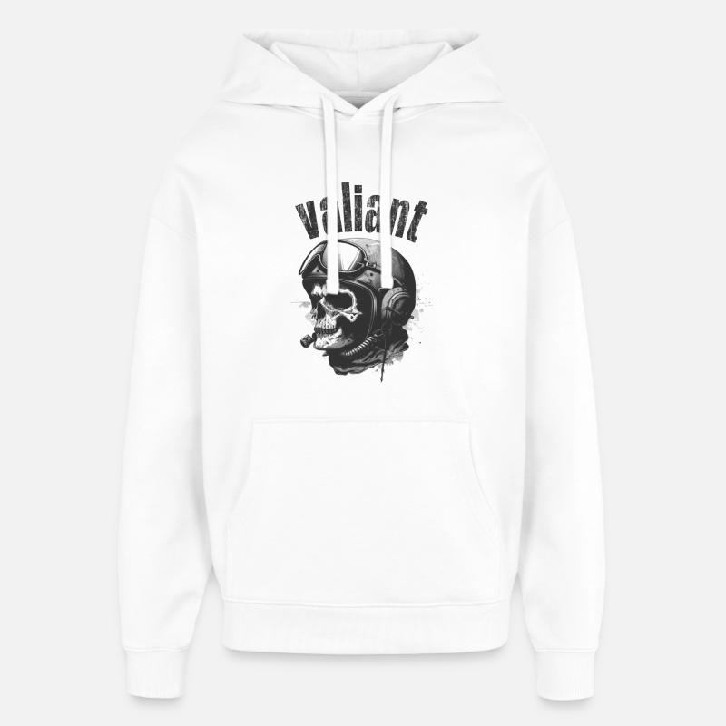 vaillant - Sweat à capuche unisexe Stanley/Stella Oversized - blanc