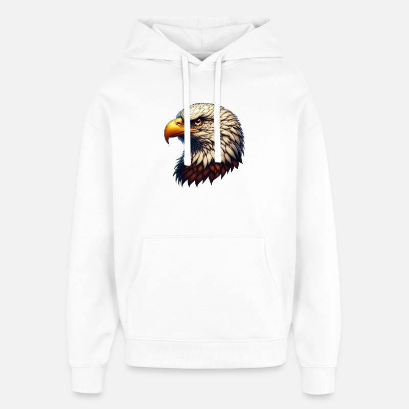 Aigle - Sweat à capuche unisexe Stanley/Stella Oversized - blanc