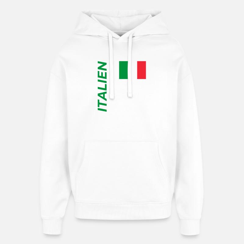 3 Pics - Sweat à capuche unisexe Stanley/Stella Oversized - blanc
