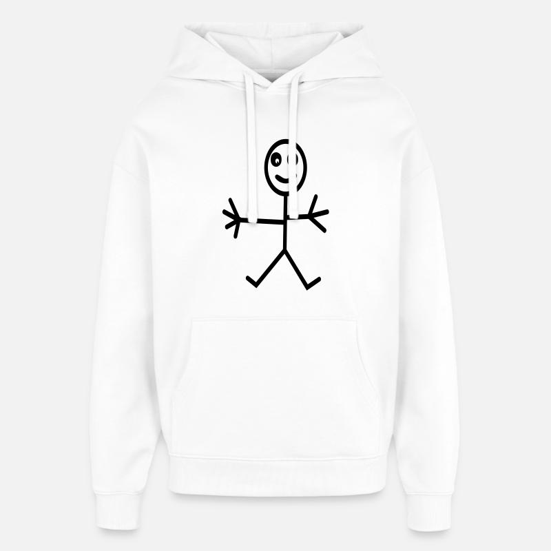 comic - Oversized Unisex Hoodie von Stanley/Stella - Weiß
