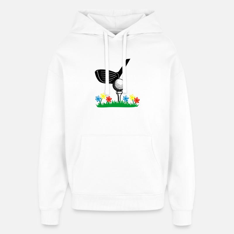Vague - Sweat à capuche unisexe Stanley/Stella Oversized - blanc