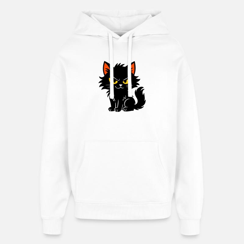 Sweet kitten - Oversized Unisex Hoodie by Stanley/Stella - white
