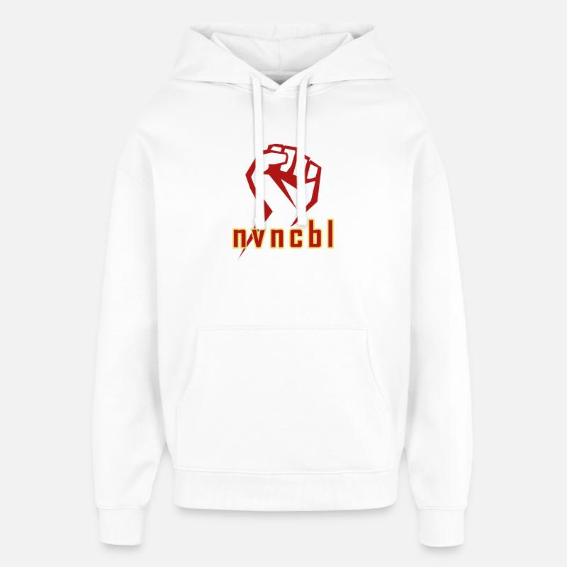 Invincible 01 - Sweat à capuche unisexe Stanley/Stella Oversized - blanc