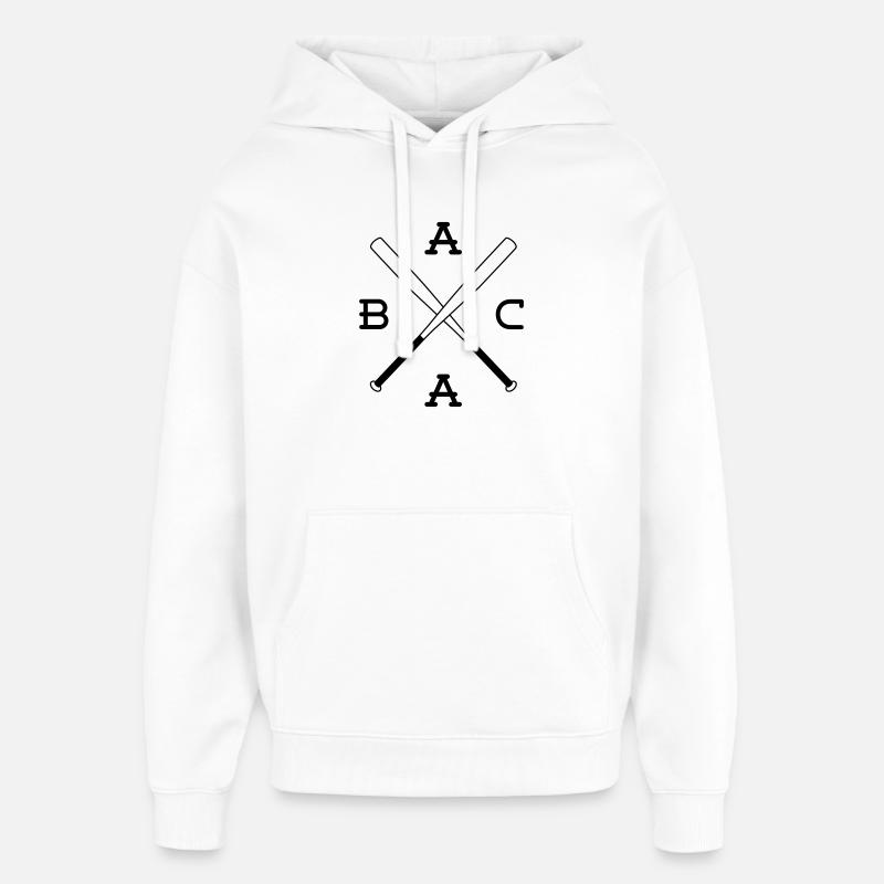 ACAB - Sweat à capuche unisexe Stanley/Stella Oversized - blanc