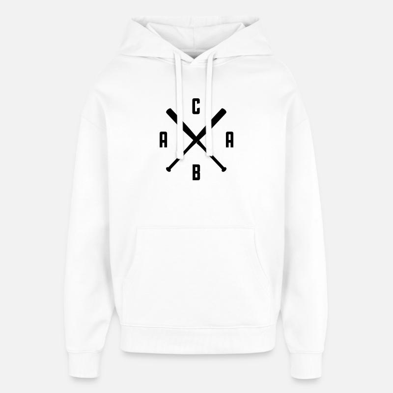 A C A B - Sweat à capuche unisexe Stanley/Stella Oversized - blanc