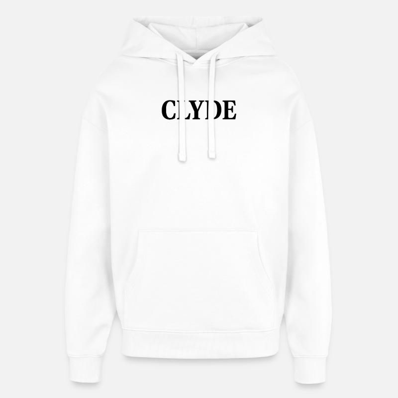 Clyde - Sweat à capuche unisexe Stanley/Stella Oversized - blanc