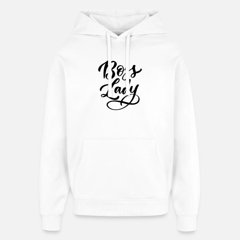 Dame - Sweat à capuche unisexe Stanley/Stella Oversized - blanc