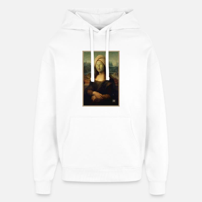 Journée Spa Joconde - Sweat à capuche unisexe Stanley/Stella Oversized - blanc
