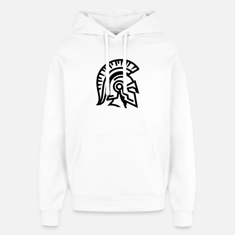 spartan - Sweat à capuche unisexe Stanley/Stella Oversized - blanc