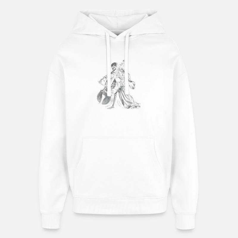 Symphonie de la destruction - Sweat à capuche unisexe Stanley/Stella Oversized - blanc