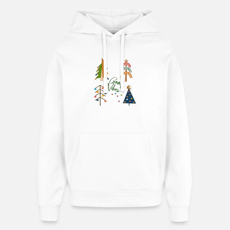 Noël - Sweat à capuche unisexe Stanley/Stella Oversized - blanc