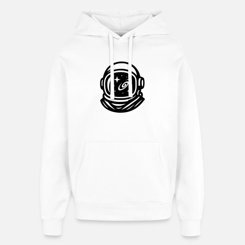 Astronaute - Sweat à capuche unisexe Stanley/Stella Oversized - blanc