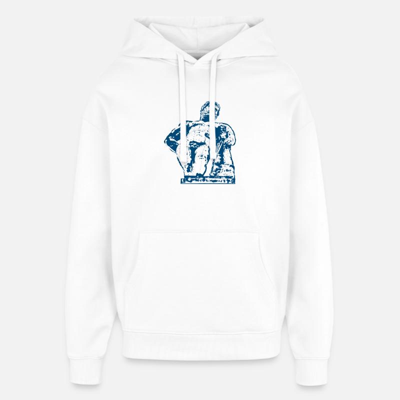 Hercule - Sweat à capuche unisexe Stanley/Stella Oversized - blanc