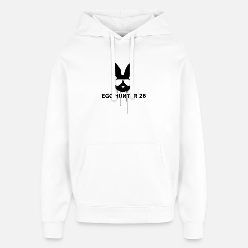 Cooler Egg Hunter 2026 Bunny Easter - Oversized Unisex Hoodie by Stanley/Stella - white