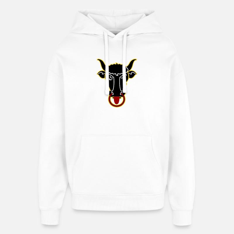 Drapeau Uri - Sweat à capuche unisexe Stanley/Stella Oversized - blanc