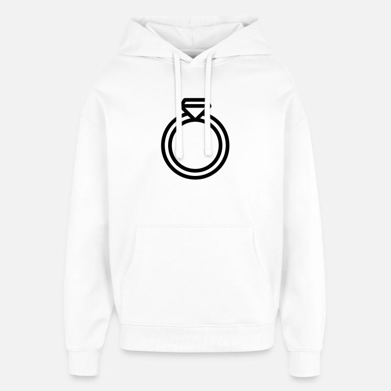 alliance - Sweat à capuche unisexe Stanley/Stella Oversized - blanc