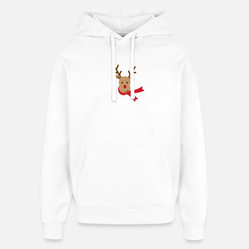Noël - Sweat à capuche unisexe Stanley/Stella Oversized - blanc