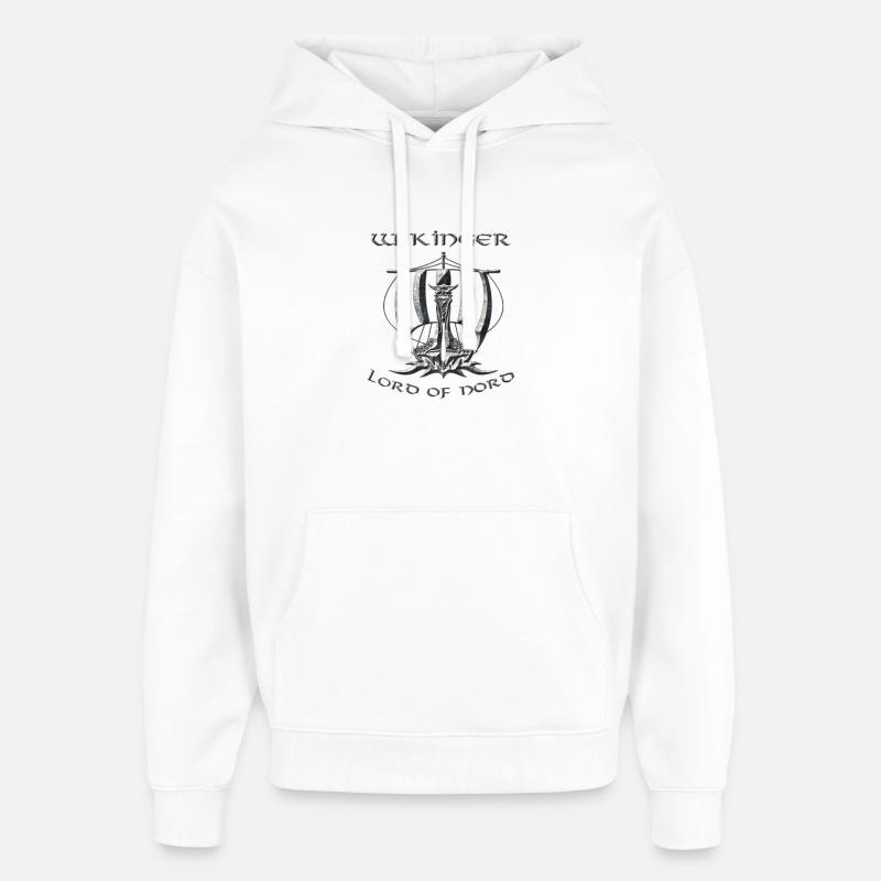 Vikings 2 - Sweat à capuche unisexe Stanley/Stella Oversized - blanc