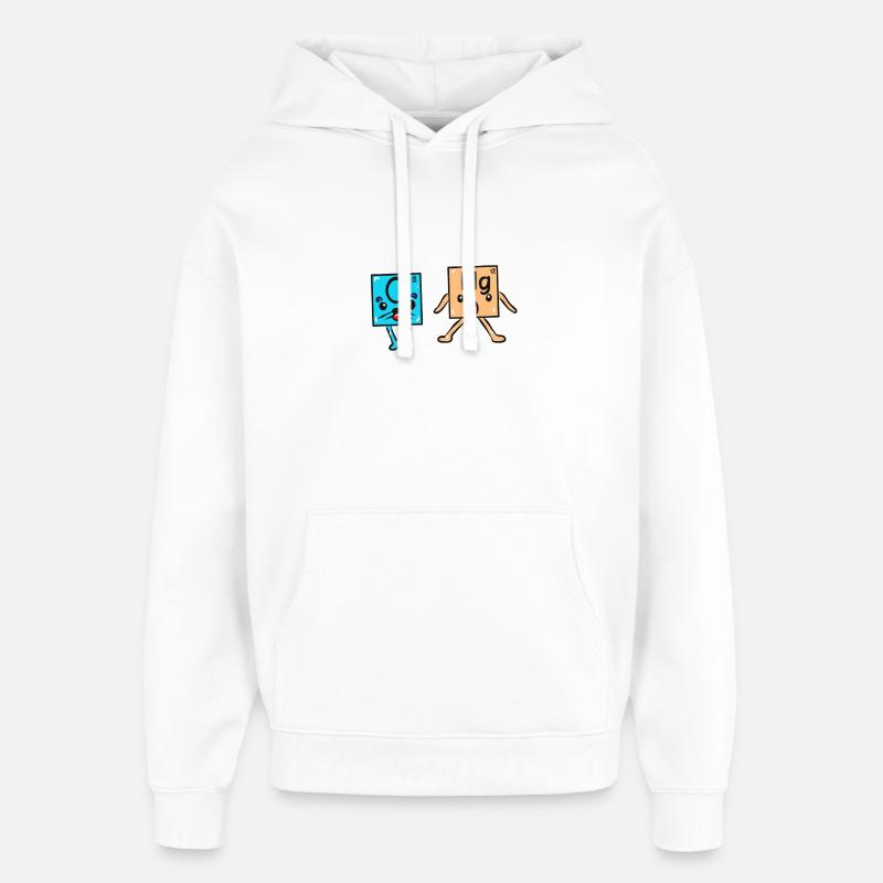 Science Physique Chimie OMG - Sweat à capuche unisexe Stanley/Stella Oversized - blanc