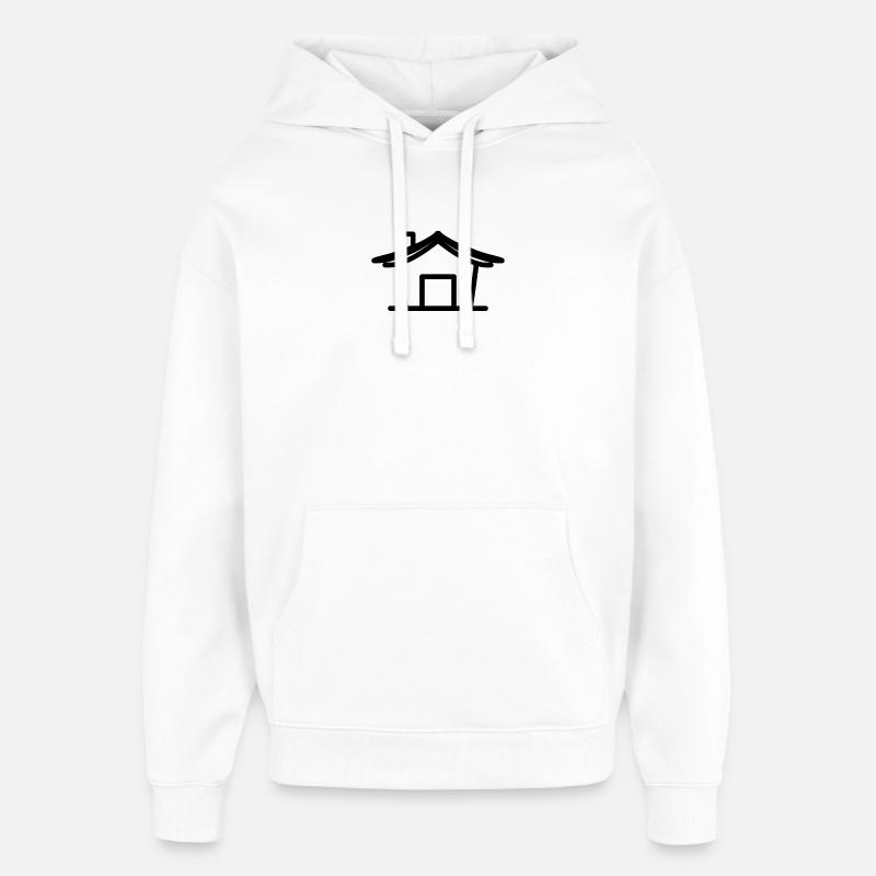 Maison - Sweat à capuche unisexe Stanley/Stella Oversized - blanc