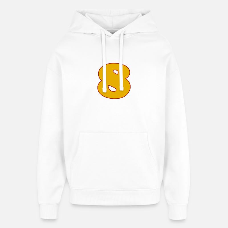 8 - Sweat à capuche unisexe Stanley/Stella Oversized - blanc