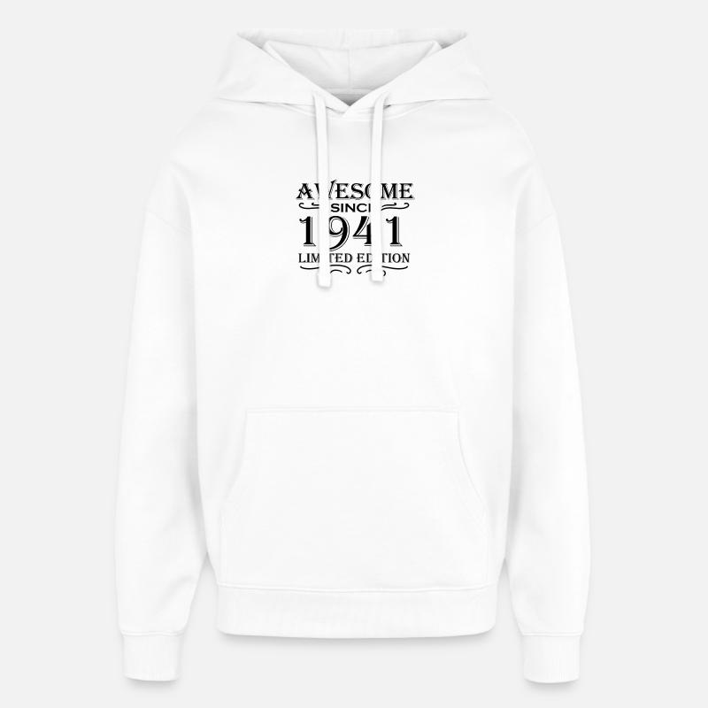 1941 - Sweat à capuche unisexe Stanley/Stella Oversized - blanc