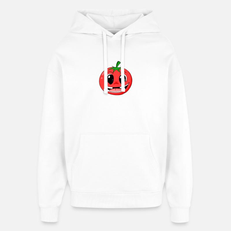 Tomato - Oversized Unisex Hoodie by Stanley/Stella - white