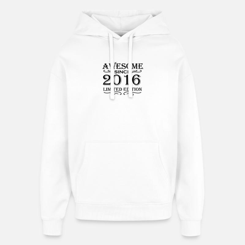 2016 - Oversized Unisex Hoodie by Stanley/Stella - white