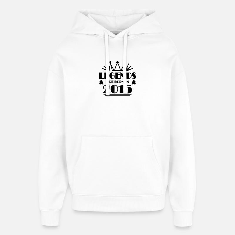 2015 - Promotion 2015 - Sweat à capuche unisexe Stanley/Stella Oversized - blanc