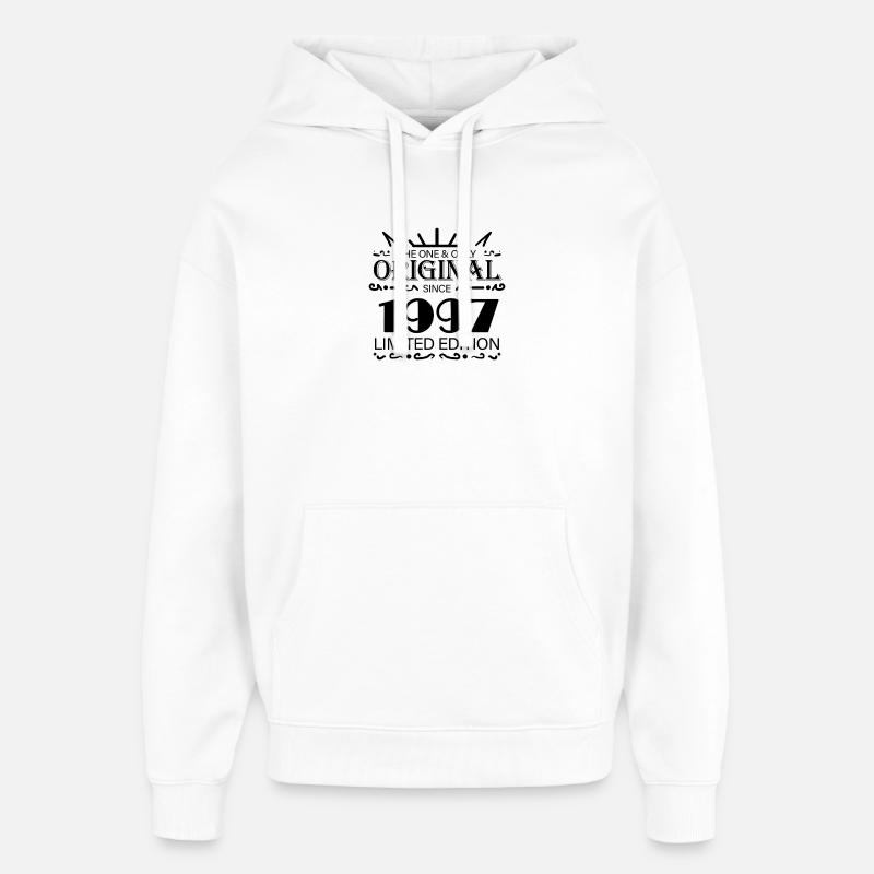 1997 - Année 1997 - Année 1997 - Sweat à capuche unisexe Stanley/Stella Oversized - blanc