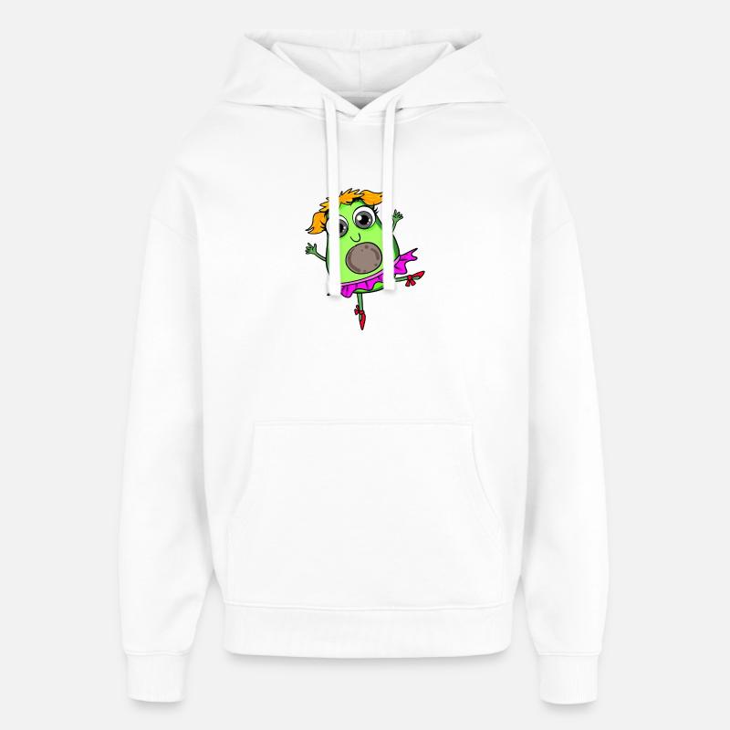 Danse de l’avocat Danse - Sweat à capuche unisexe Stanley/Stella Oversized - blanc
