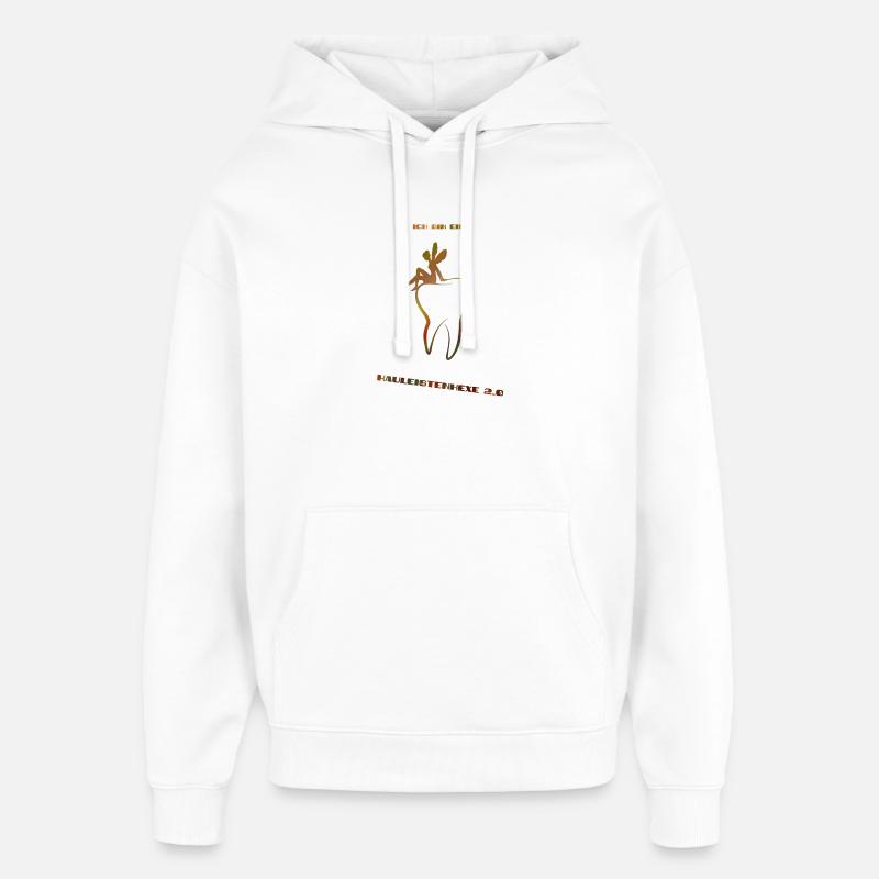 Fée des dents - Sweat à capuche unisexe Stanley/Stella Oversized - blanc