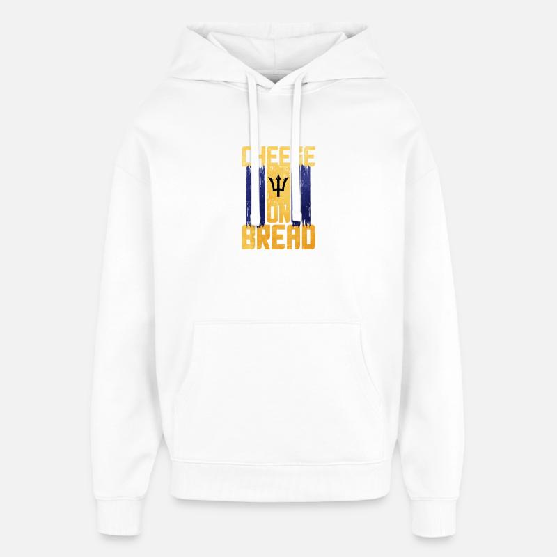 Barbade - Sweat à capuche unisexe Stanley/Stella Oversized - blanc