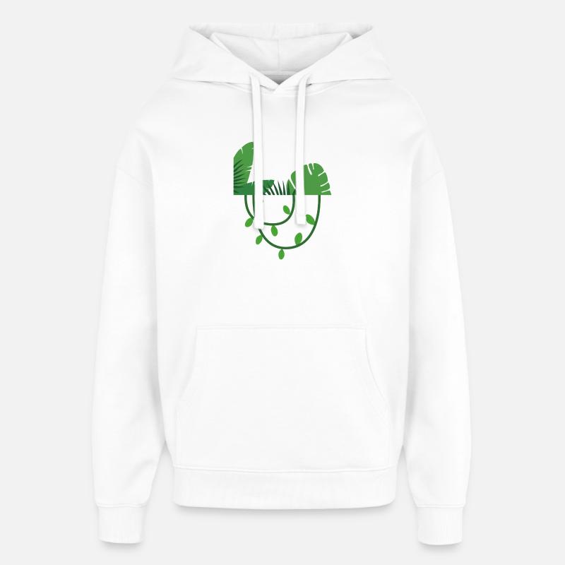 Nature moderne - Sweat à capuche unisexe Stanley/Stella Oversized - blanc