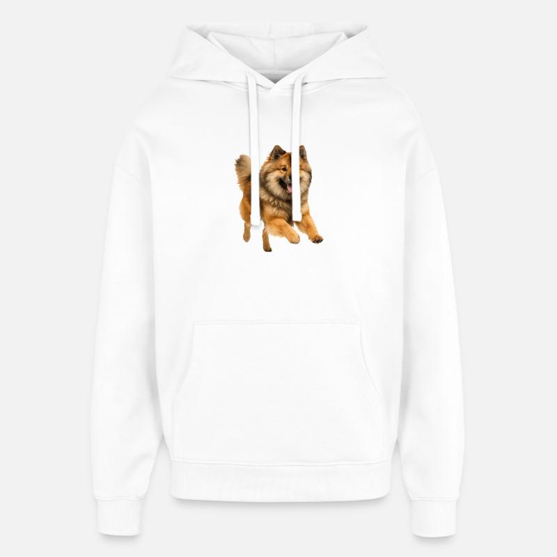 Eurasiens - Sweat à capuche unisexe Stanley/Stella Oversized - blanc